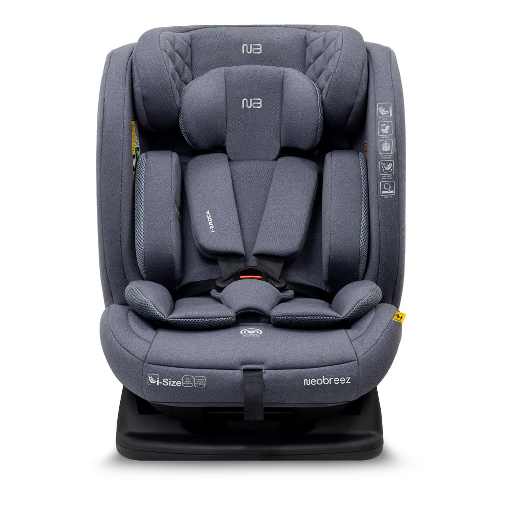 Neobreez i Eroca i Size All In1 مقعد سيارة قابل للتحويل باللون الرمادي
