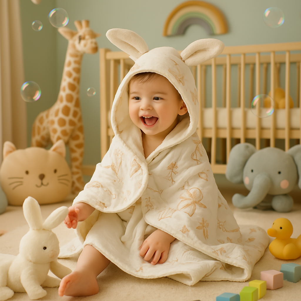 Kinder Valley Rabbit Ears Cape Towel