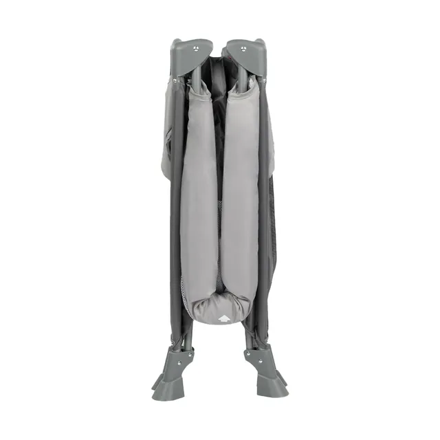 Bumble And Bird 2 in 1 Travel Cot And Foldable Playpen  Grey