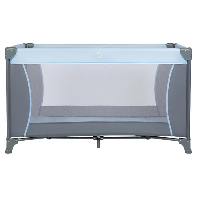 Bumble And Bird 2 in 1 Travel Cot And Foldable Playpen Blue