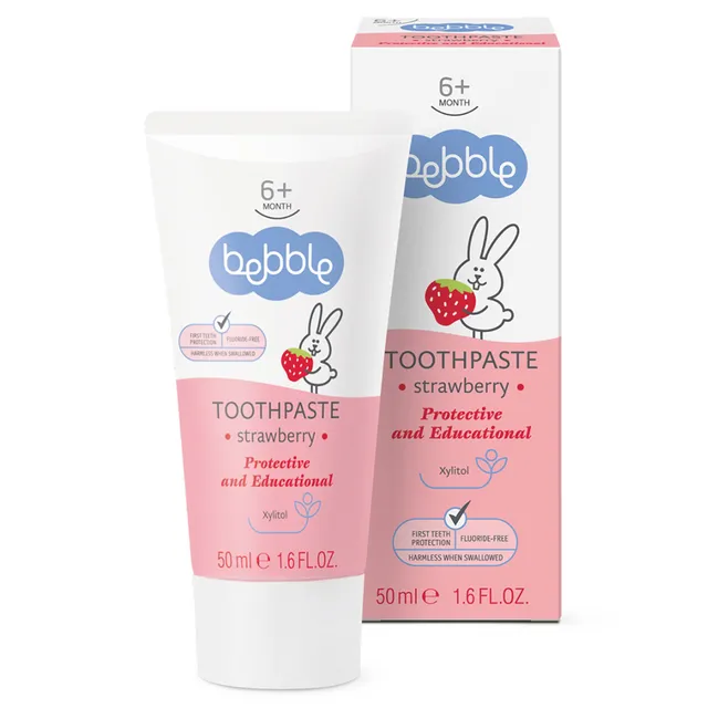 Bebble Toothpaste Strawberry 50Ml