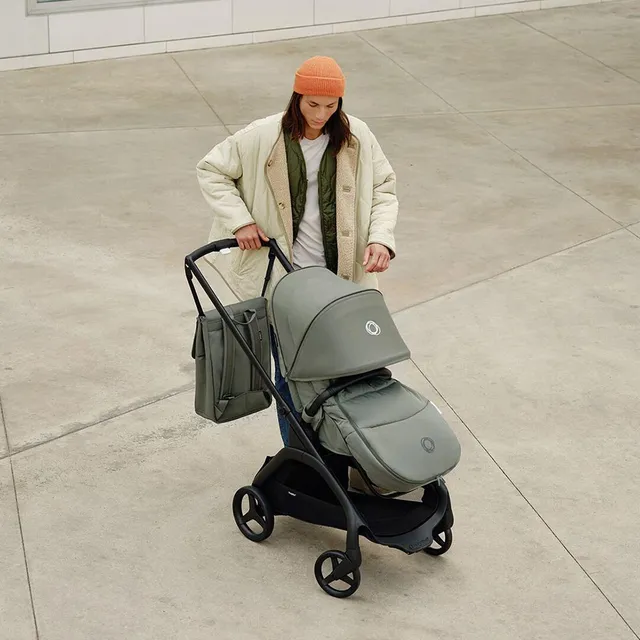 Bugaboo Dragonfly Stroller Black And Forest Green