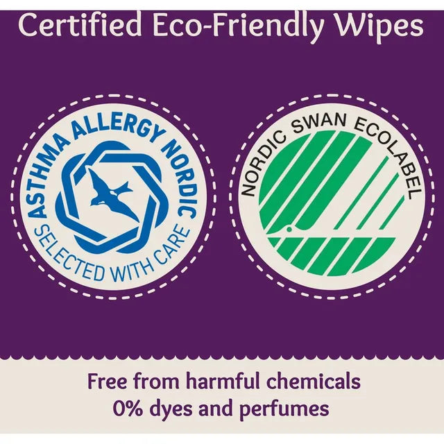 Bambo Nature Wet Wipes 3x80s