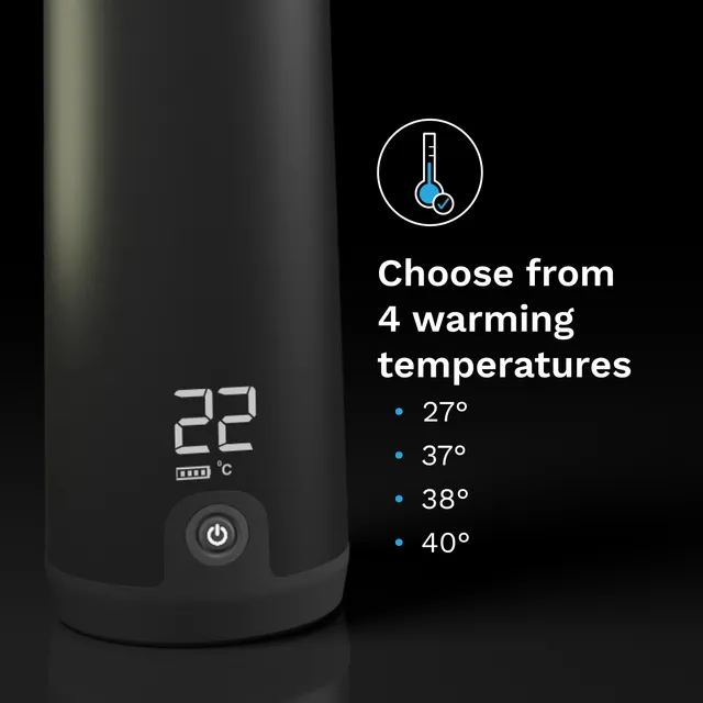 Baby Brezza Superfast Portable Bottle Warmer Black