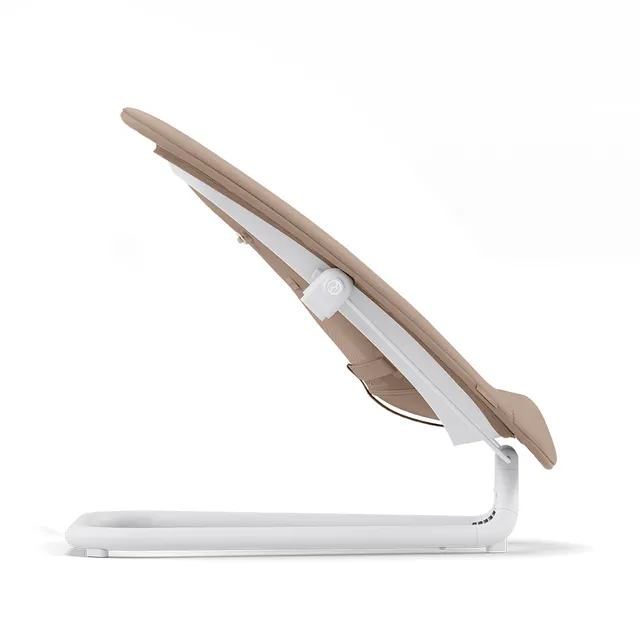 Cybex Lemo 3 In 1 High Chair and Bouncer Set Sand White & White