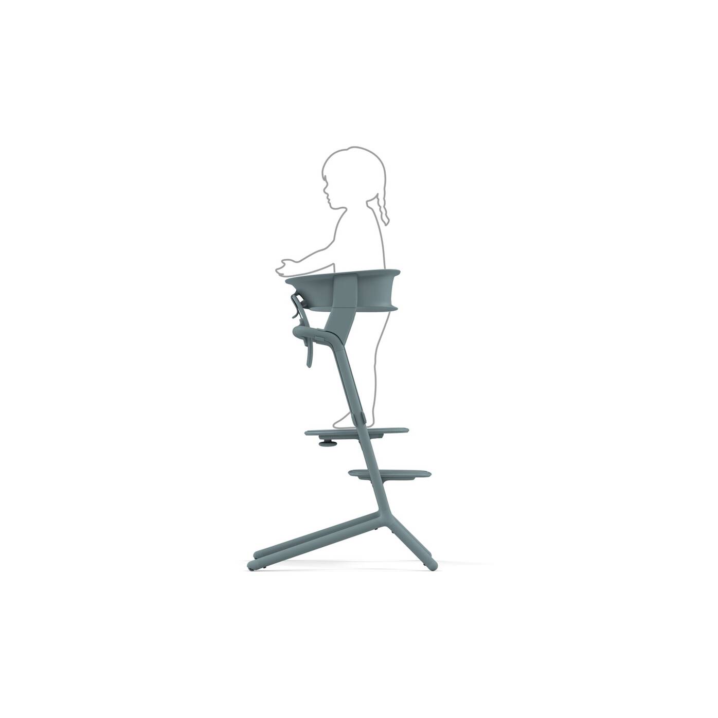 Cybex Lemo Learning Tower Set Stone Blue/Mid Blue