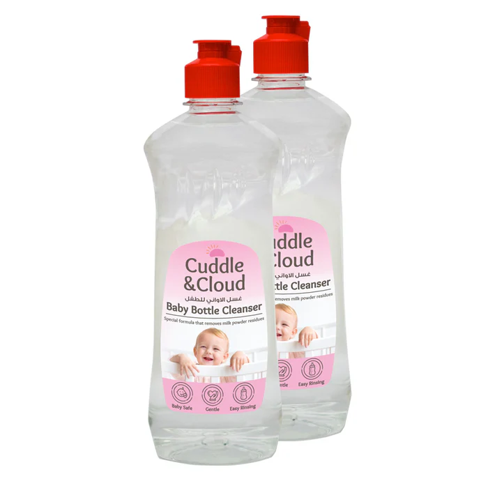 Cuddle & Cloud Baby Bottle Cleanser 500ml Pack of 2