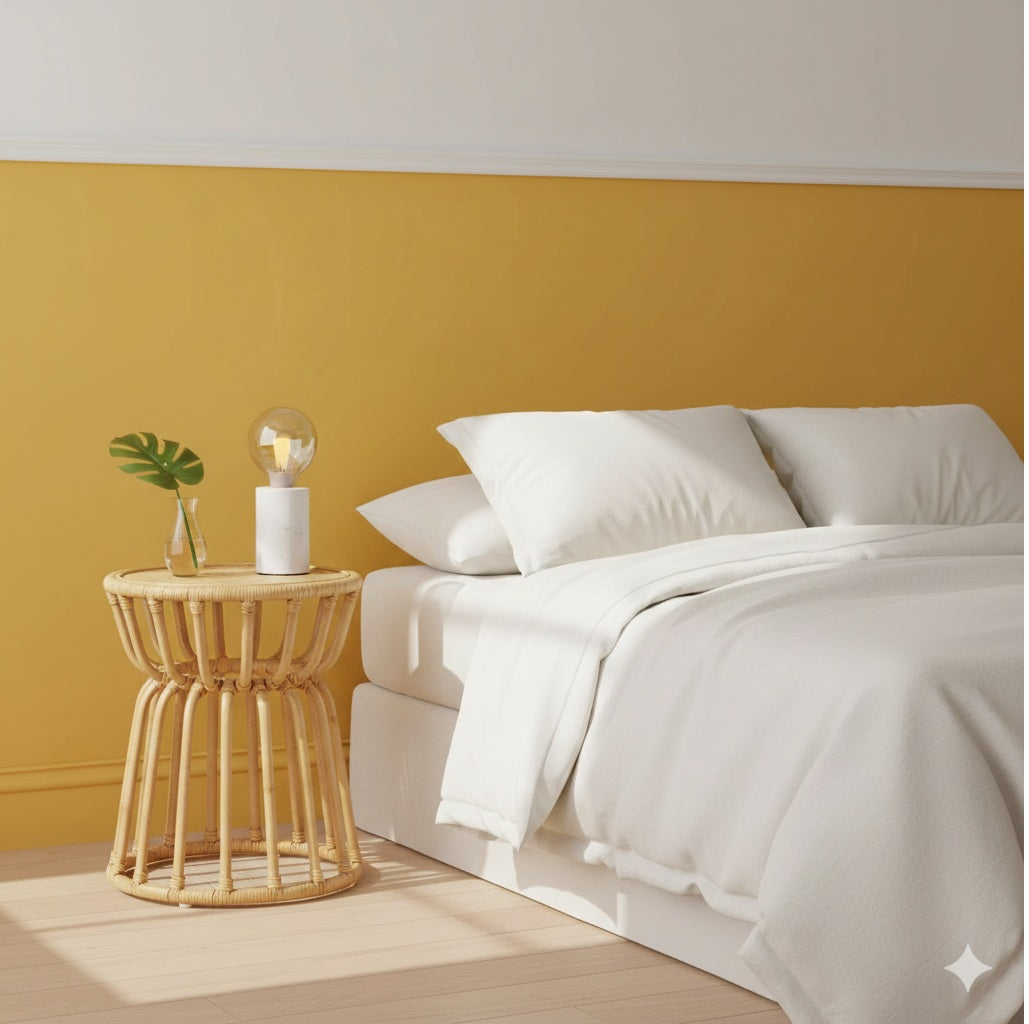 Cuddle Suzy Peacock Rattan Table