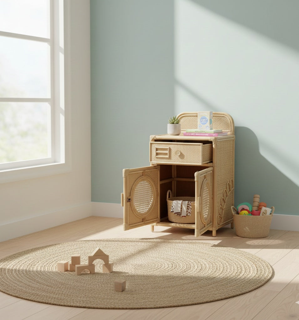 Cuddle Kids Rattan Washing Machine Toy