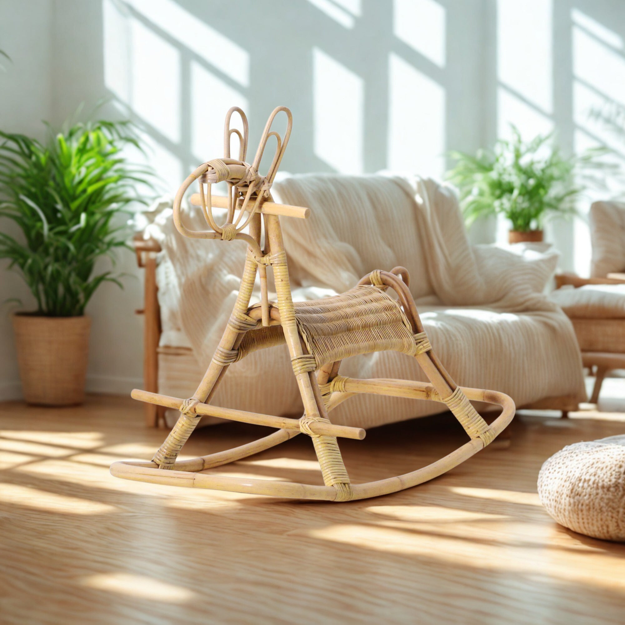 Cuddle Kidang Rattan Rocking Chair