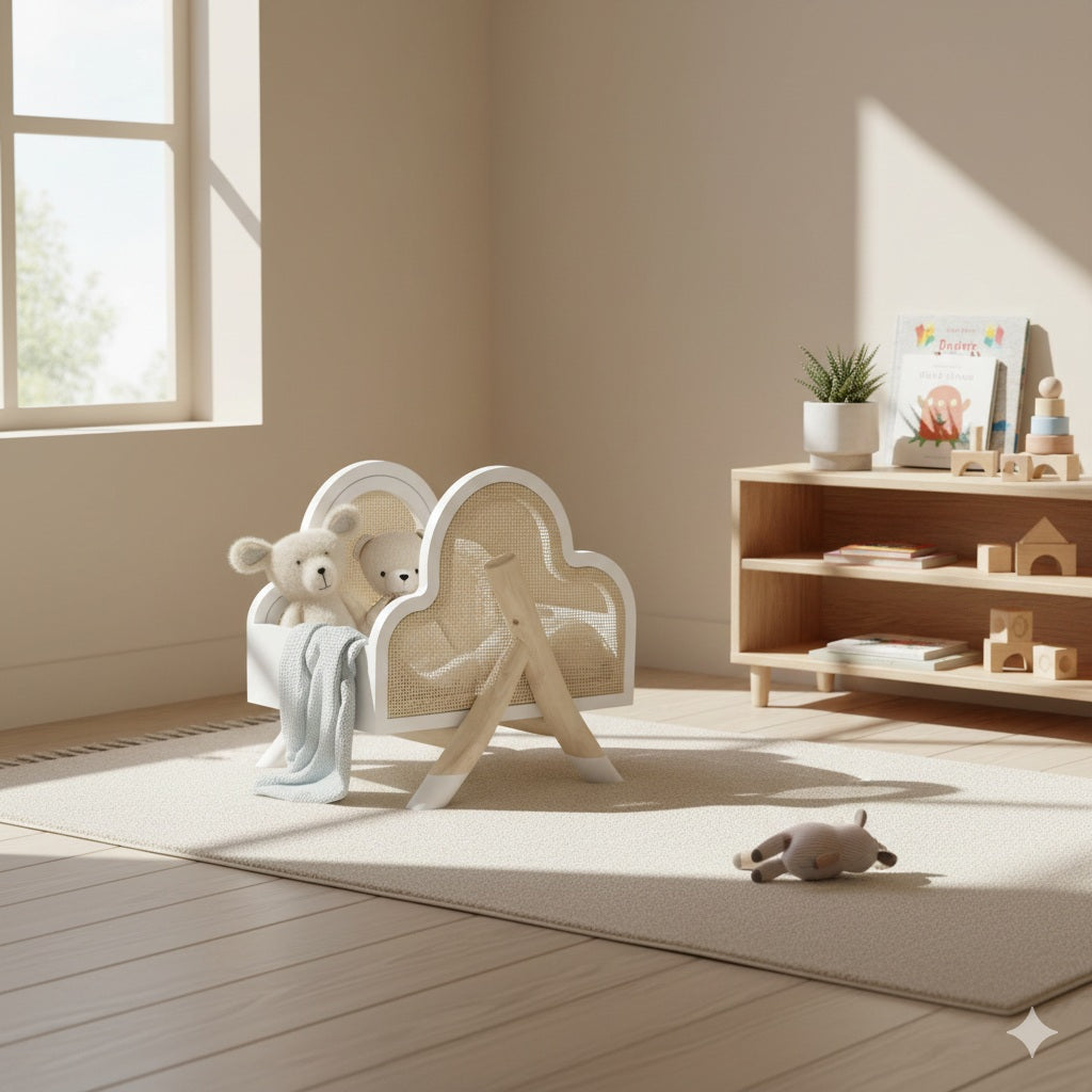 Cuddle Kids Rattan Palle Box