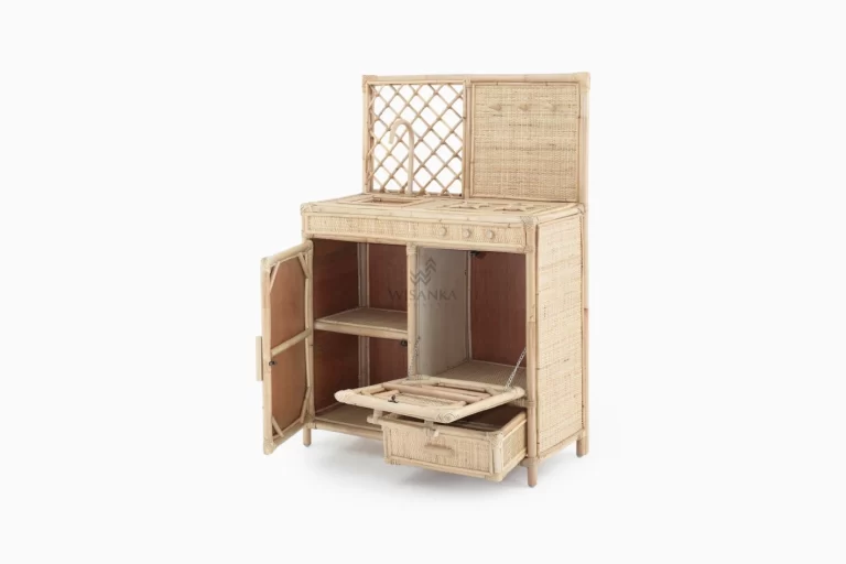 Cuddle Hope Rattan Kitchen for Kids
