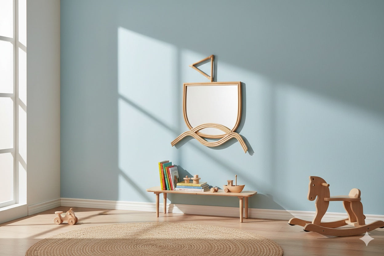 Cuddle Jolly Kids Wall Mirror