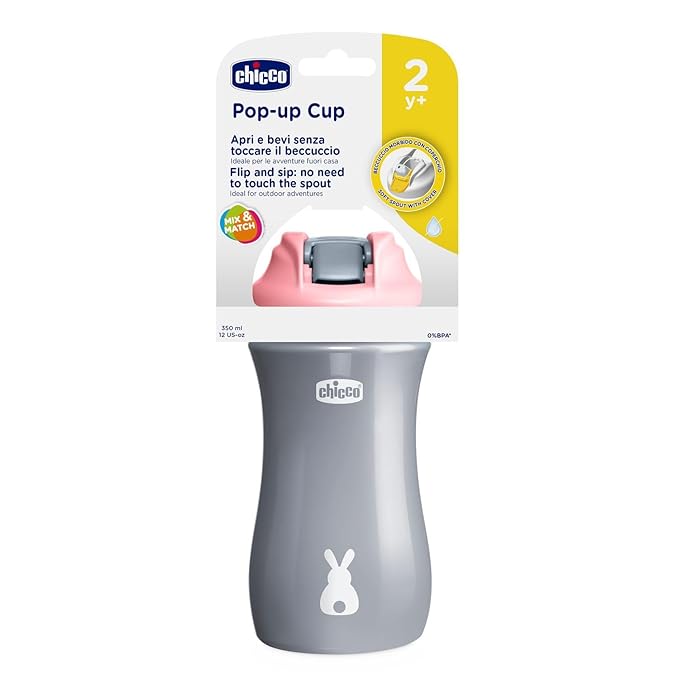 Chicco Kids Pop-Up Cup 2Y+ Pink