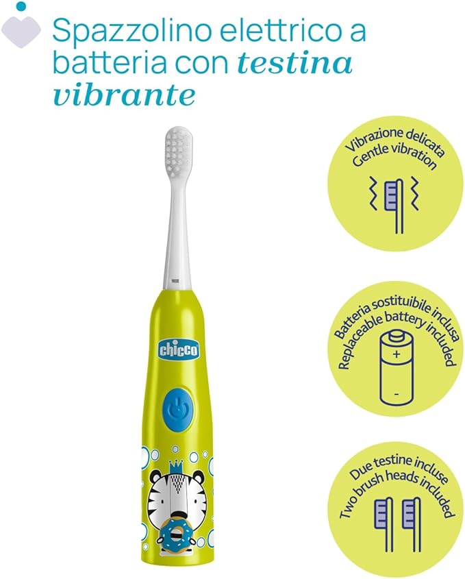 Chicco Electric Toothbrush Tiger 3Y+