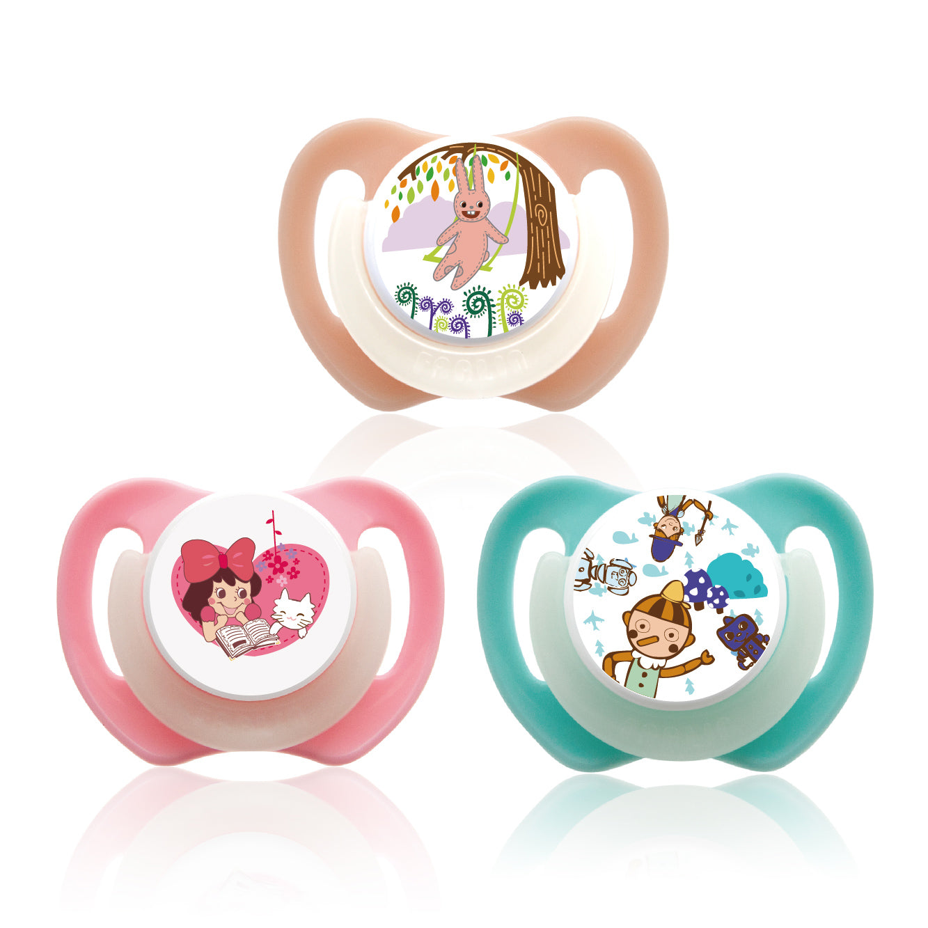 Farlin Chu Chu Pacifier M +6M (Sold Separately Subject To Availability)