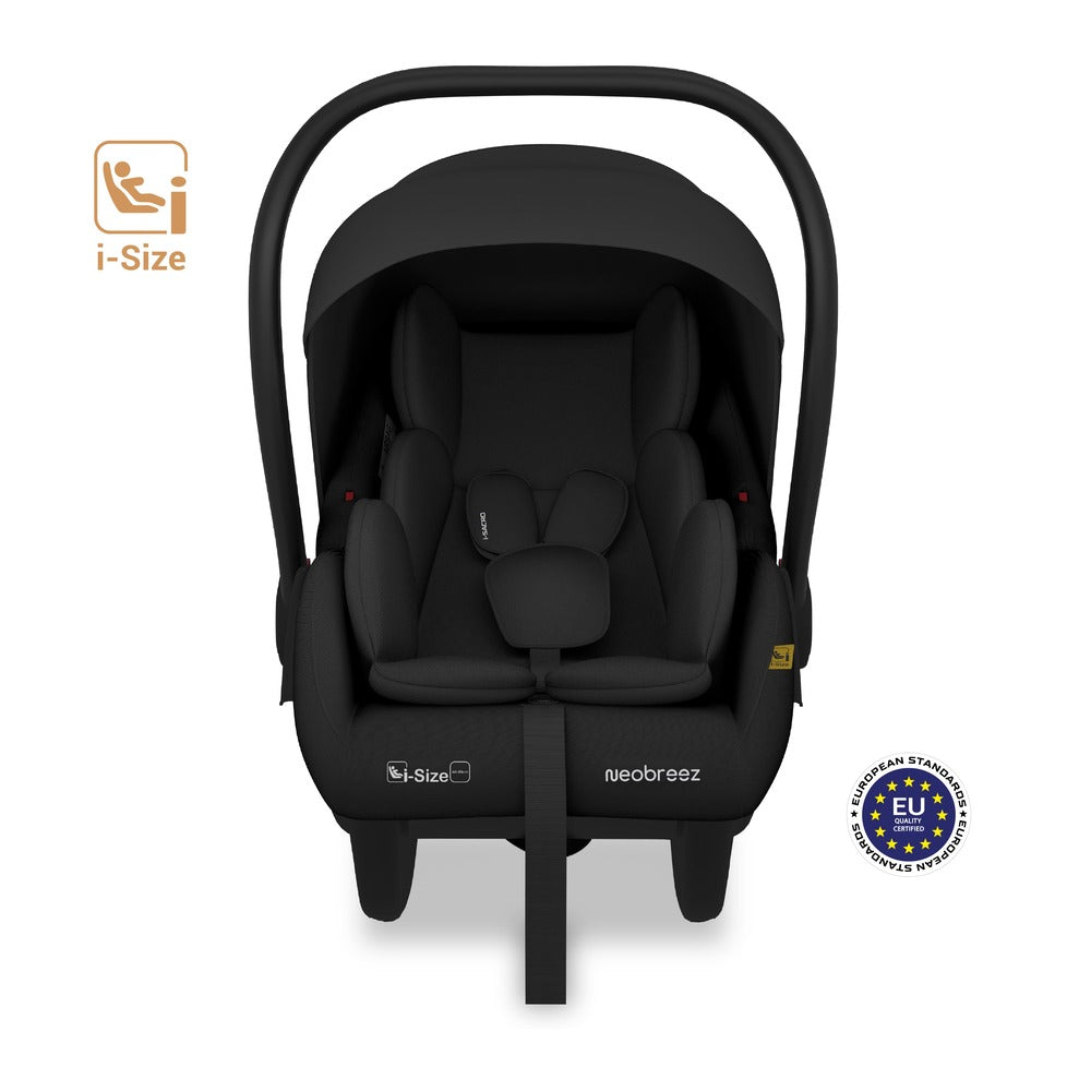 Neobreez i Sacro i Size Lightweight Baby Car Seat Carrier Black