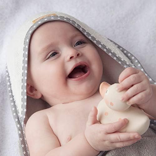 Cuddledry Hands Free Baby Bath Towel Grey