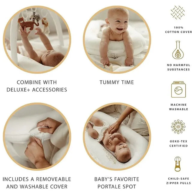 Dockatot Deluxe+ Pod Ginger Chambray