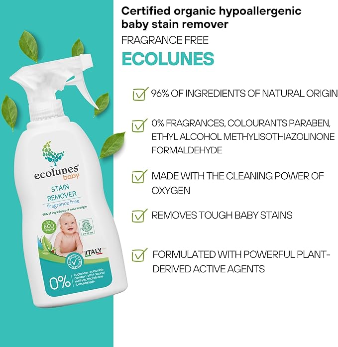 Ecolunes Fragrance Free Baby Stain Remover 300 ml