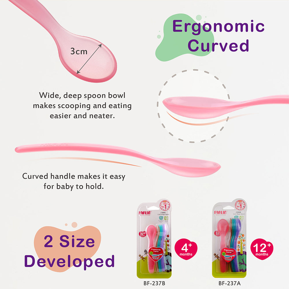 Farlin  Rainbow Spoon Set - Elder
