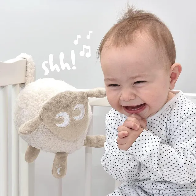 Ewan The Dream Sheep Sleep Aid Toy Deluxe Beige