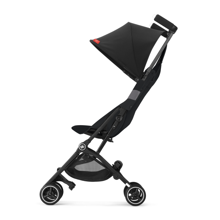 Gb Pockit All Terrain 3H Ultra Compact Lightweight Travel Stroller Black Golden
