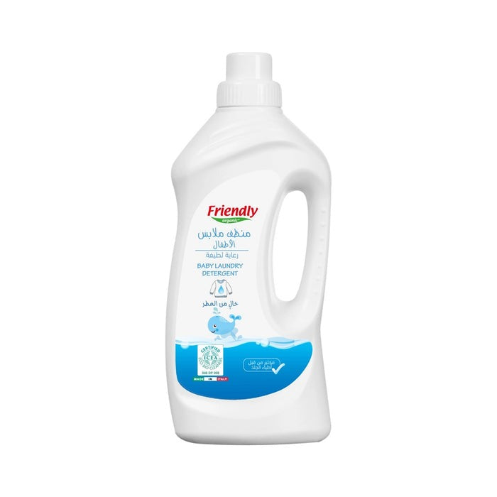 Friendly Organic Fragrance Free Baby Laundry Detergent White  1000ml