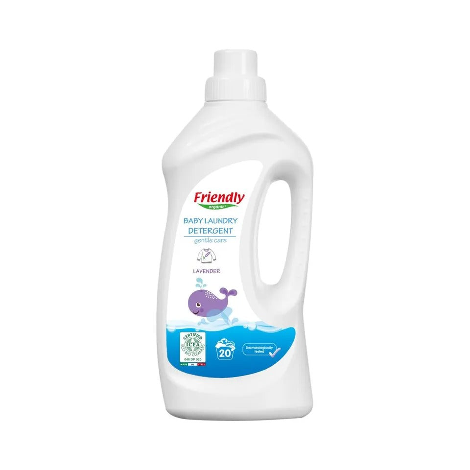 Friendly Organic Lavender Baby Laundry Detergent White 1000ml