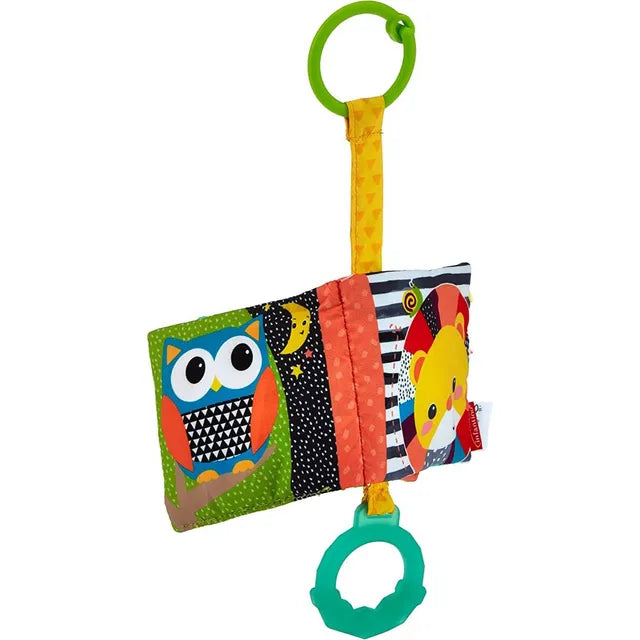 Infantino Link & Squeak Animal Crinkle Book