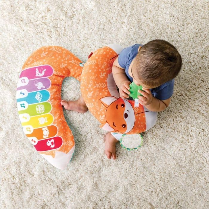 Infantino Grow with Me 3-in-1 Tummy Time Piano Fox