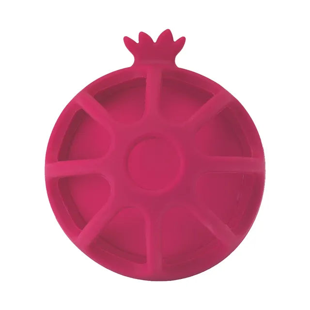 Infantino Soothing Silicone Teether Pomegranate