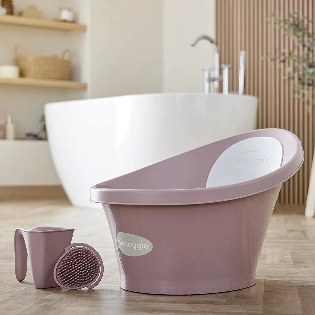 Shnuggle Baby Bath Silicone Brush Blossom