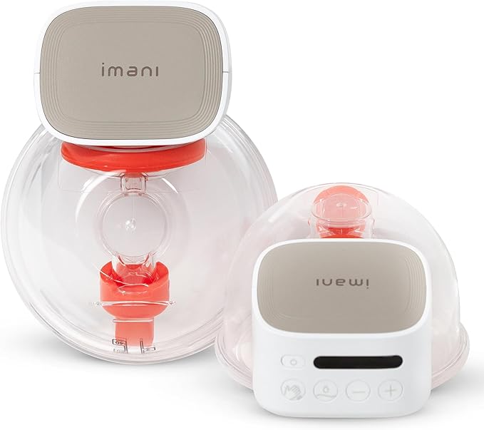 iMani I2 Plus Handsfree Dual Breast Pump with Dual Charger