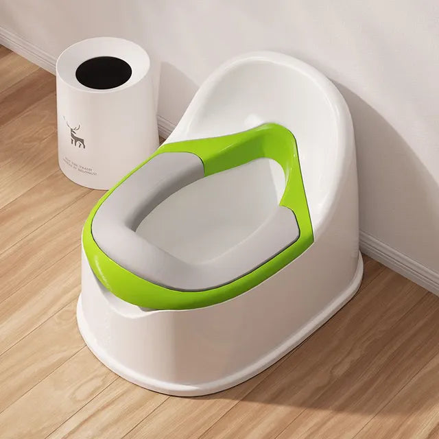 Little Angel Baby Potty Training Seat With Removable Bowl Green