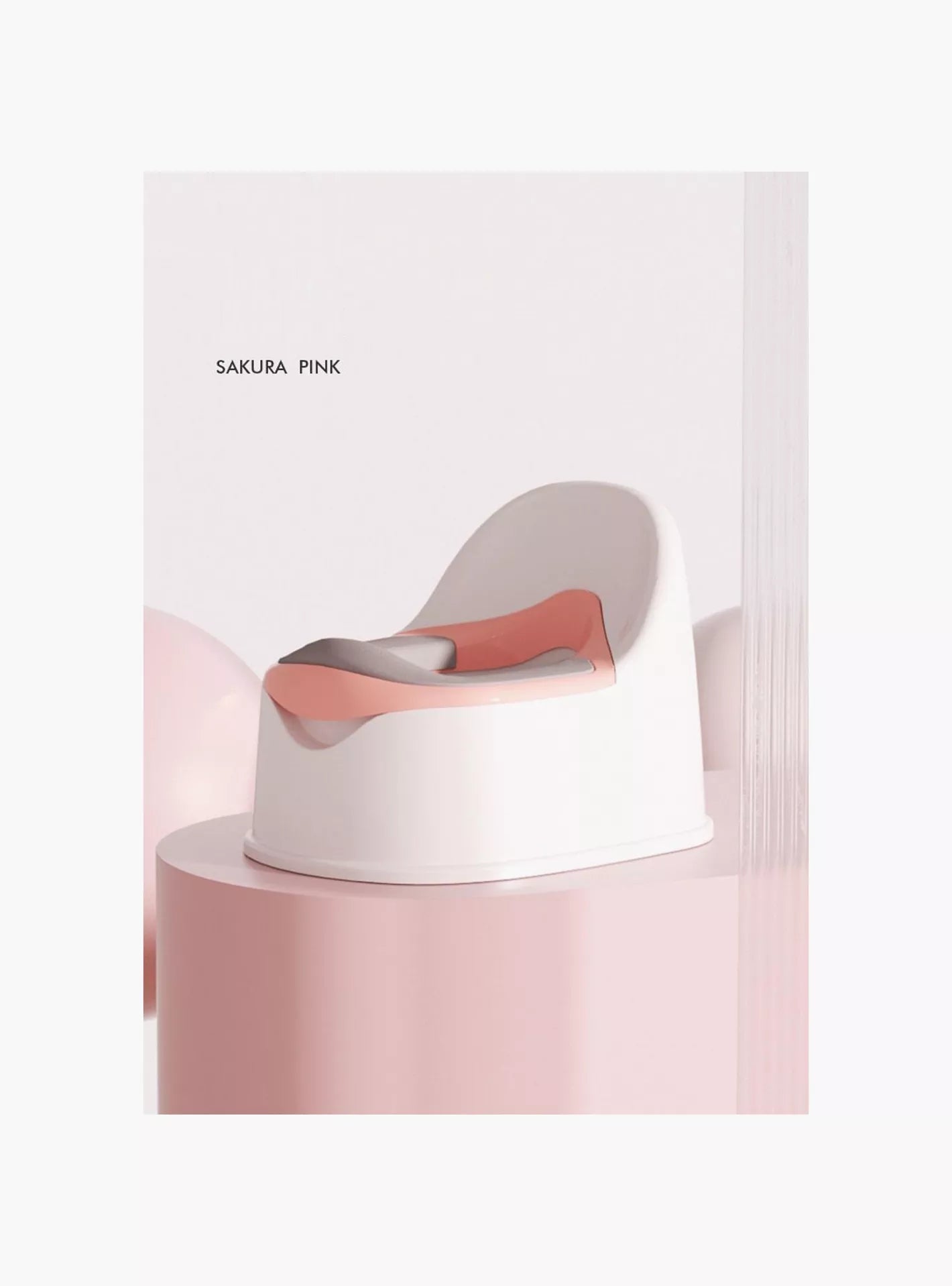 Little Angel Baby Potty Training Seat With Removable Bowl Pink