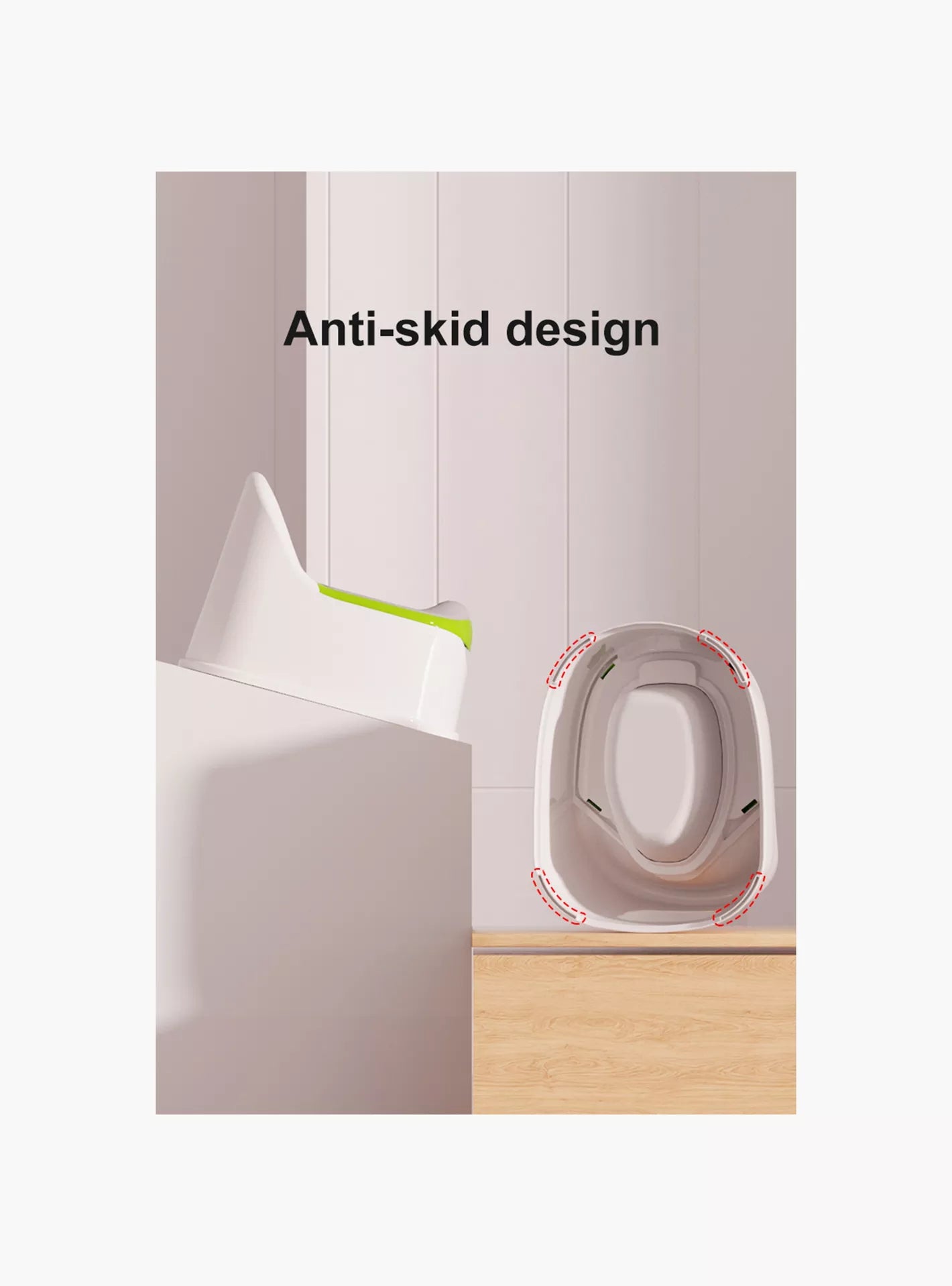 Little Angel Baby Potty Training Seat With Removable Bowl Pink