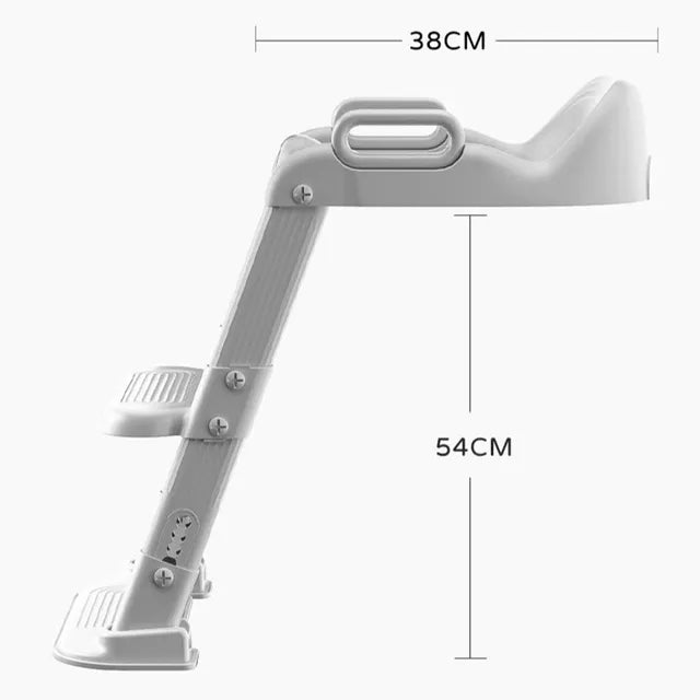 Little Angel Baby Potty Training Seat With Step Stool Ladder- Orange