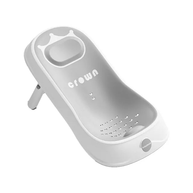 Little Angel Baby Bath Seat Support For Newborn Non Slip- Grey