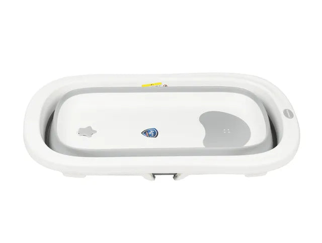 Little Angel Baby Foldable Bath Tub With Stand Grey