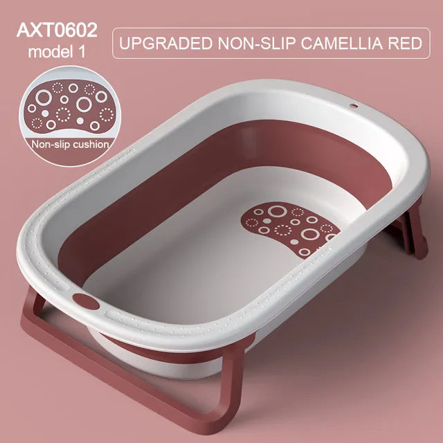 Little Angel Baby Bathtub Bath Booster Maroon