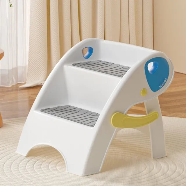Little Angel Baby Foldable Step Stool Blue