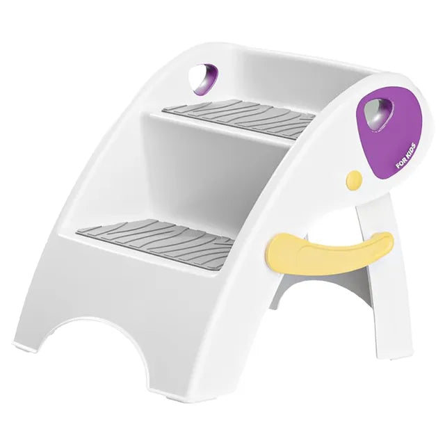 Little Angel Baby Foldable Step Stool Purple