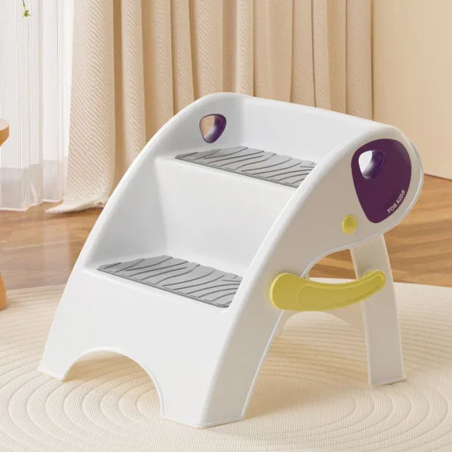 Little Angel Baby Foldable Step Stool Purple