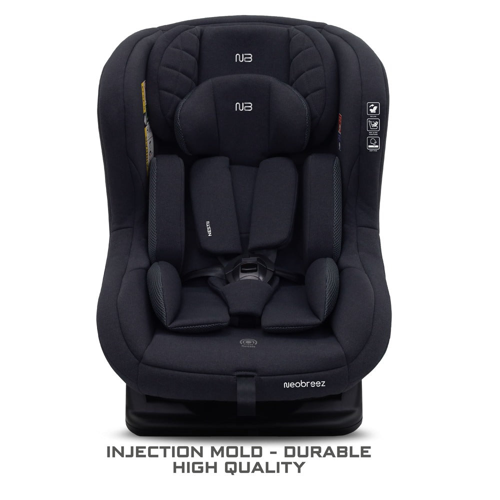 Neobreez Nestii 2 In 1 Convertible Baby Infant Car Seat Black
