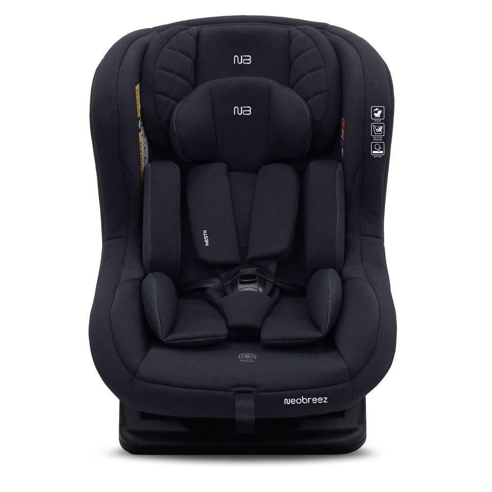 Neobreez Nestii 2 In 1 Convertible Baby Infant Car Seat Black
