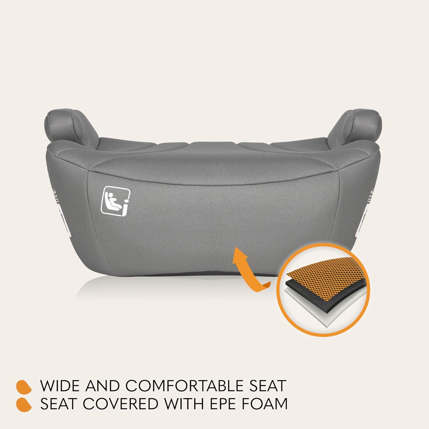 مقعد سيارة داعم للأطفال من ليونيلو، مقاس لوك 1، مناسب للأطفال من 22 إلى 36 كجم