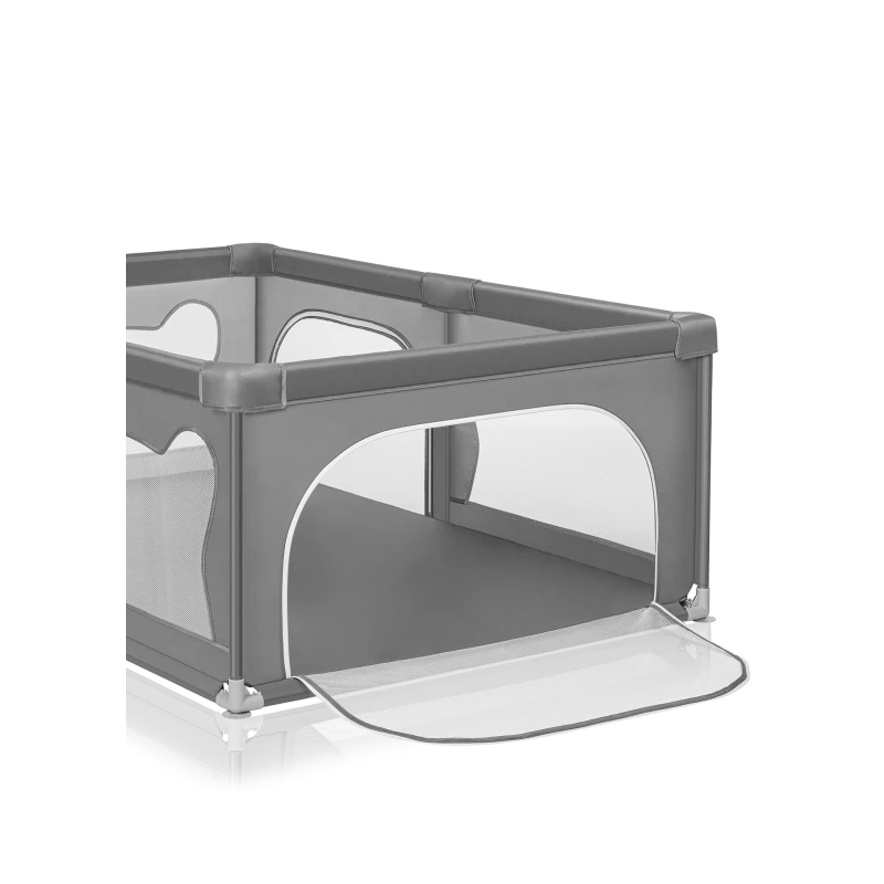 Lionelo Willow Grey Concrete Playpen