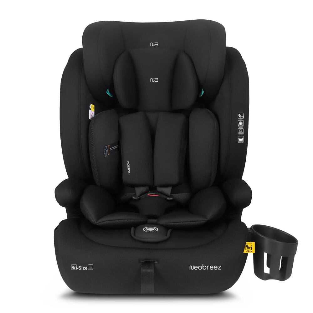 Neobreez i Bostoni 3 In 1 Toddler i Size Car Seat Black
