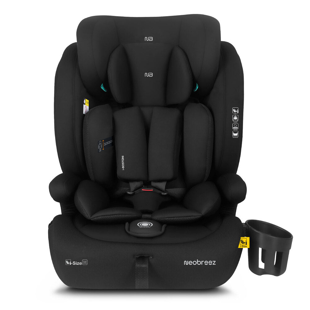 Neobreez i Bostoni 3 In 1 Toddler i Size Car Seat Black